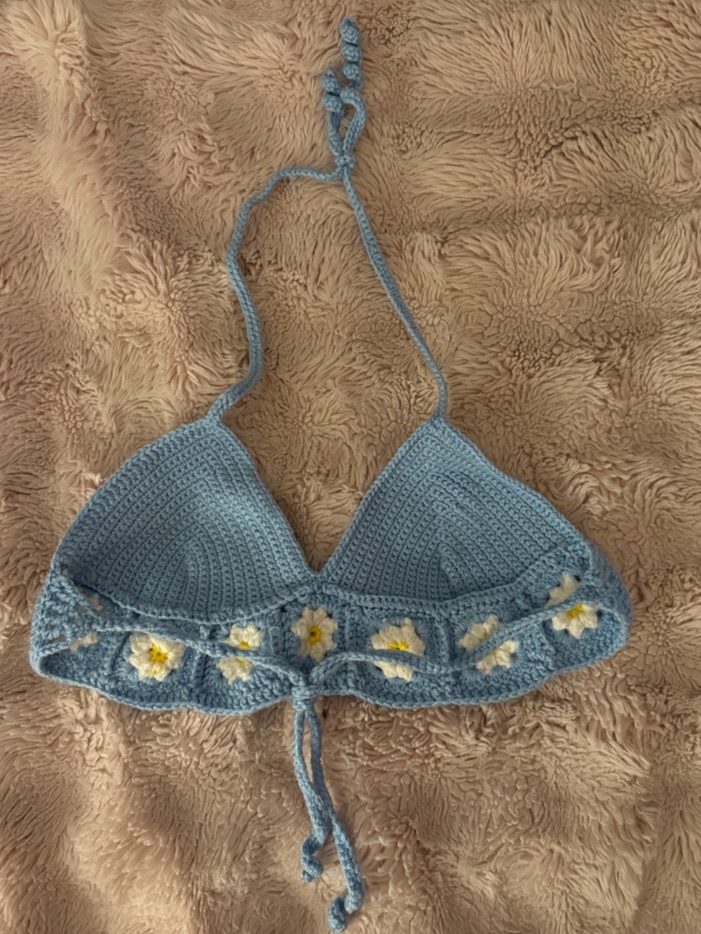handmade crochet top - Picture 2 of 2